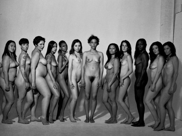 Competition of naked beauties