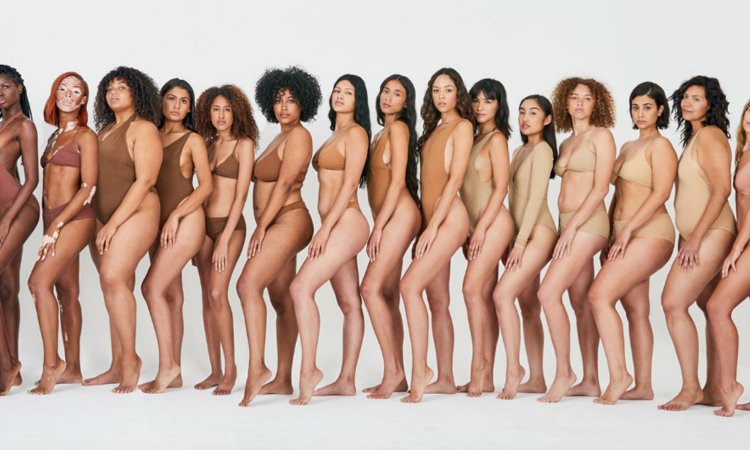 Beautiful naked female charms