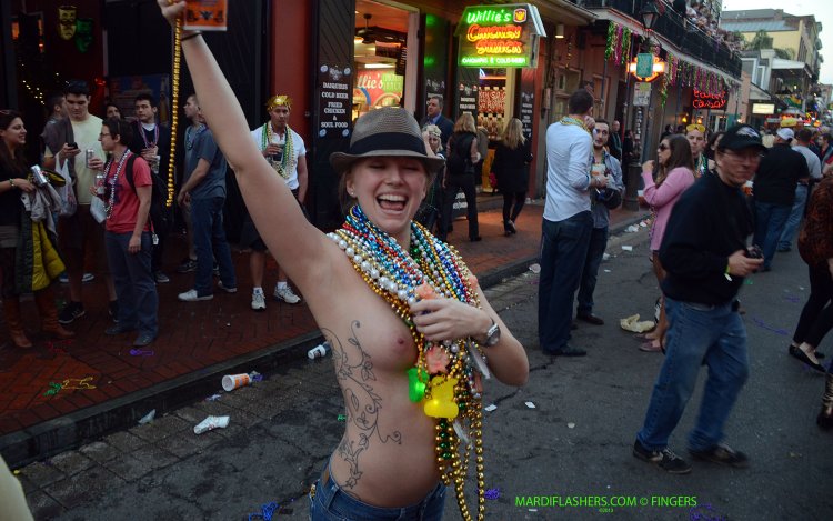 New Orleans Tits for Beads