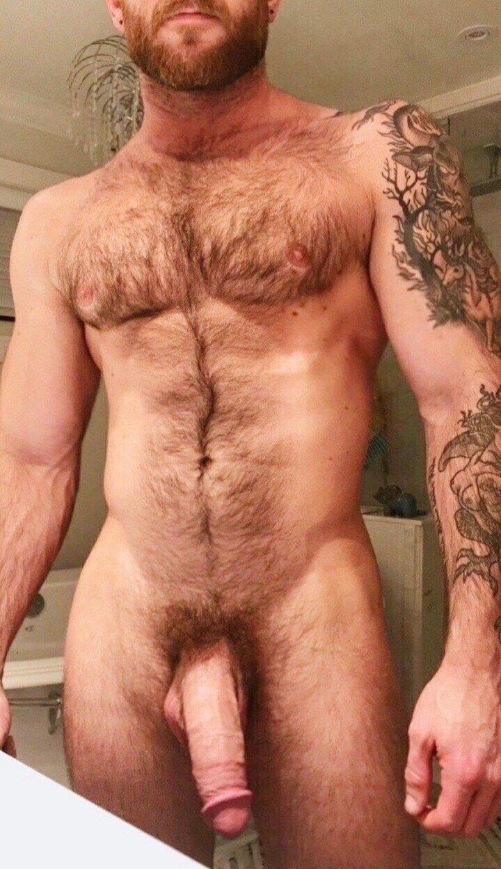 Beautiful naked hairy guys