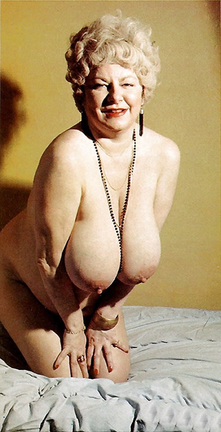 Old woman with big bits