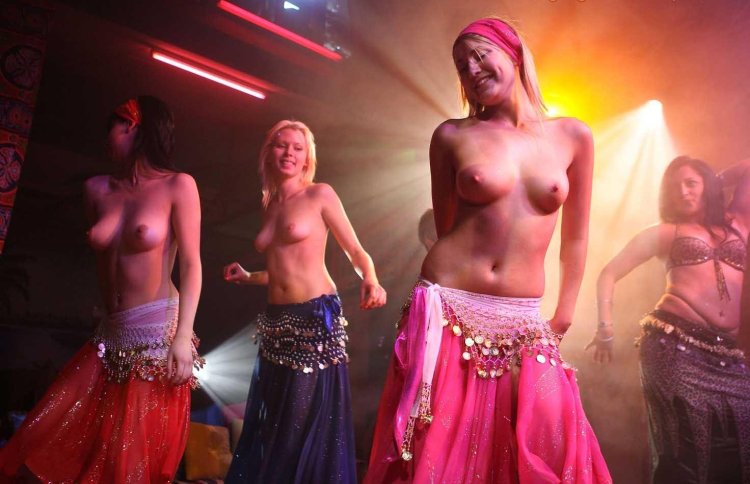 Erotic belly dance