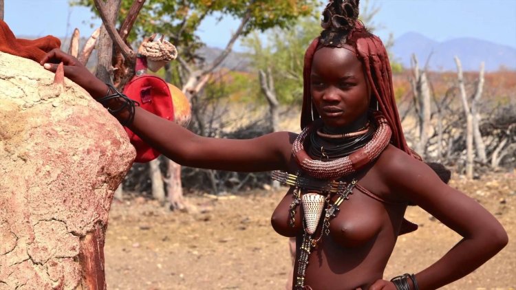 Khimba woman naked tribe