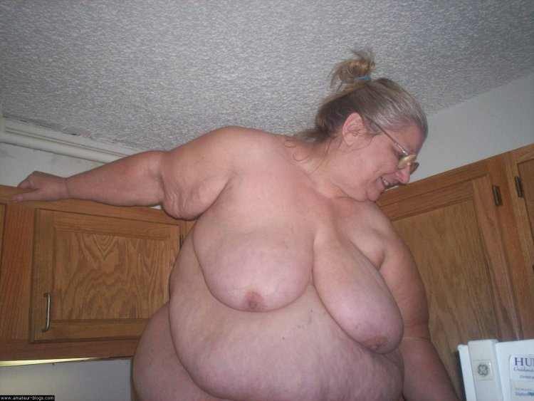 Naked fat old women