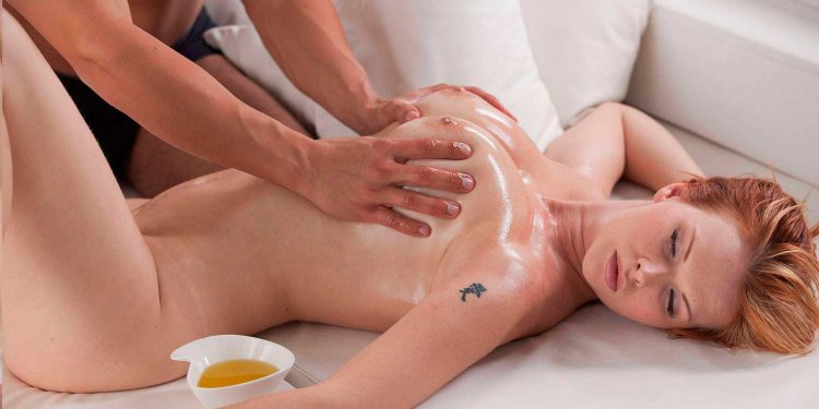 Erotic massage is bare