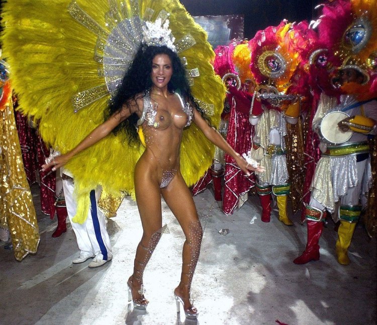 Naked carnival Brazil 1986