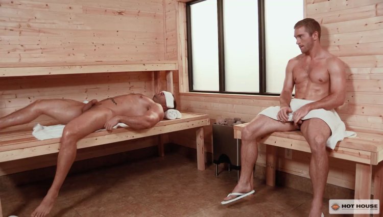 Chubby Man Sauna