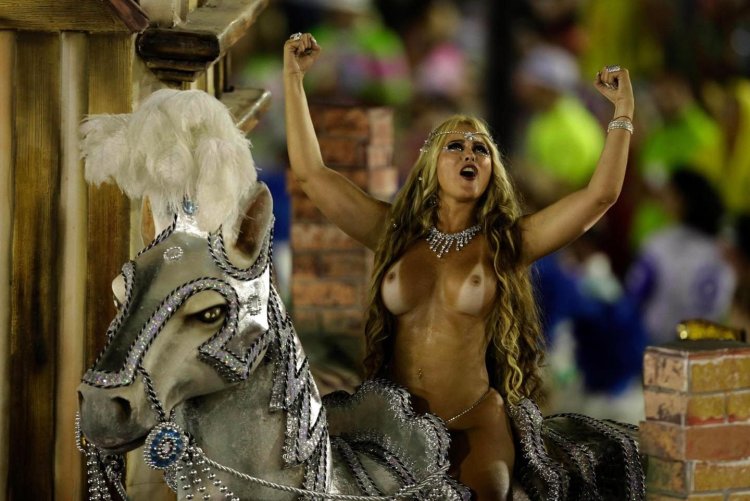 Brazilian carnival naked