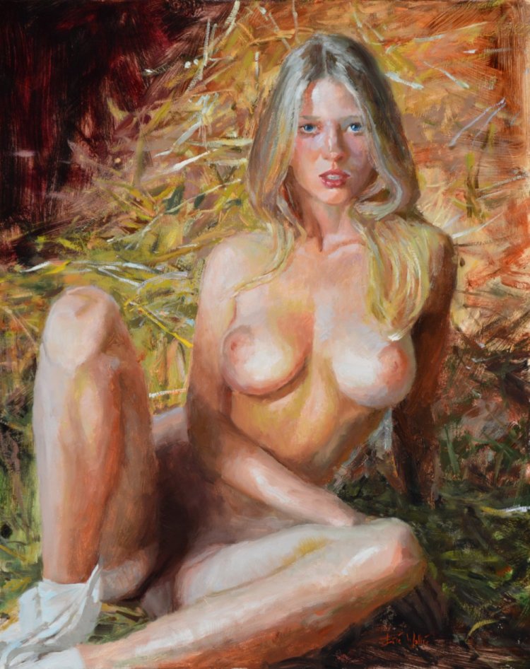 Modern erotic painting