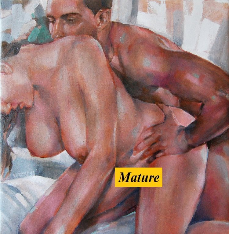 Steve Hanks Watercolor Nude