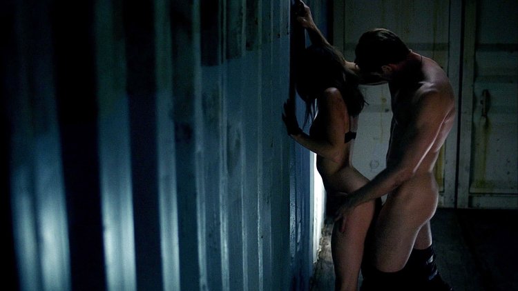 Series real blood scenes with Lucy Griffiths