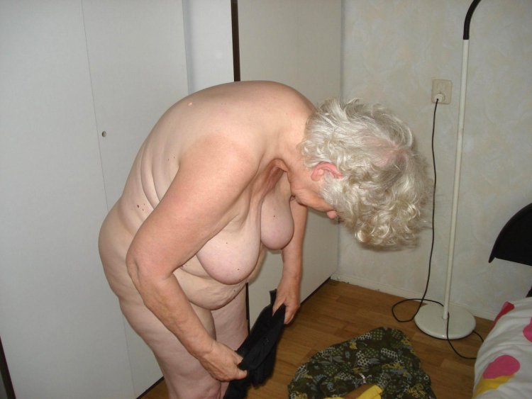 Tits old woman homemade