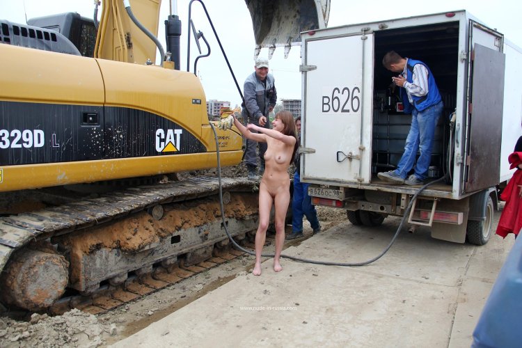 Girl naked on the table private