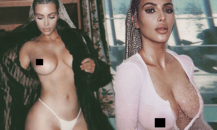 Kim Kardashian breasts Scotch