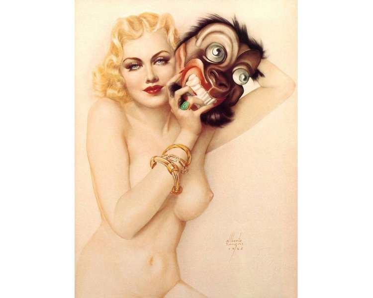 Artist Gil Elvgren-erotica