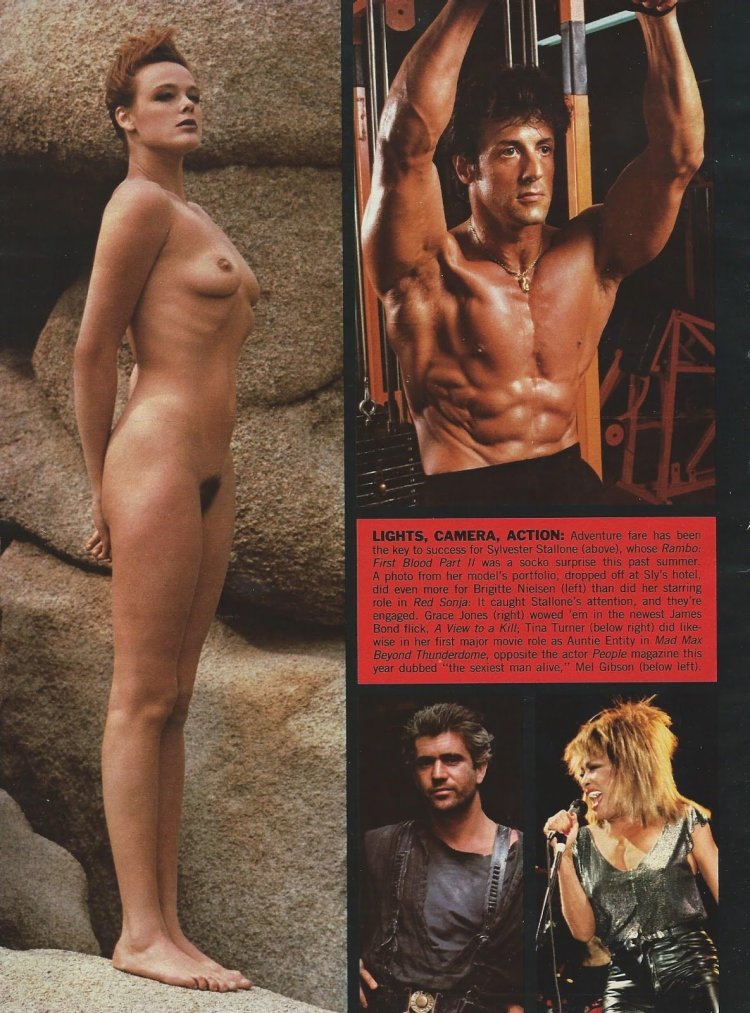 Bridget Nielsen 1986 Naked