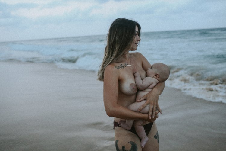 Breastfeeding lesbian
