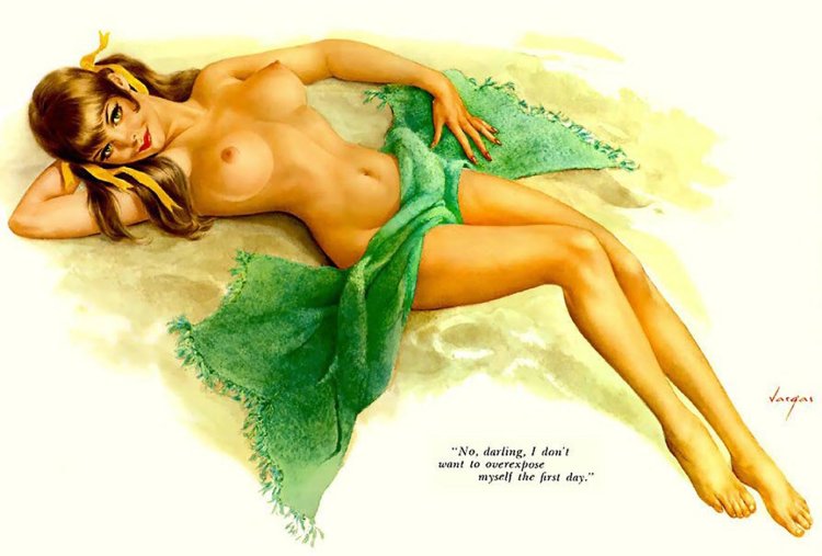 Alberto Vargas paintings