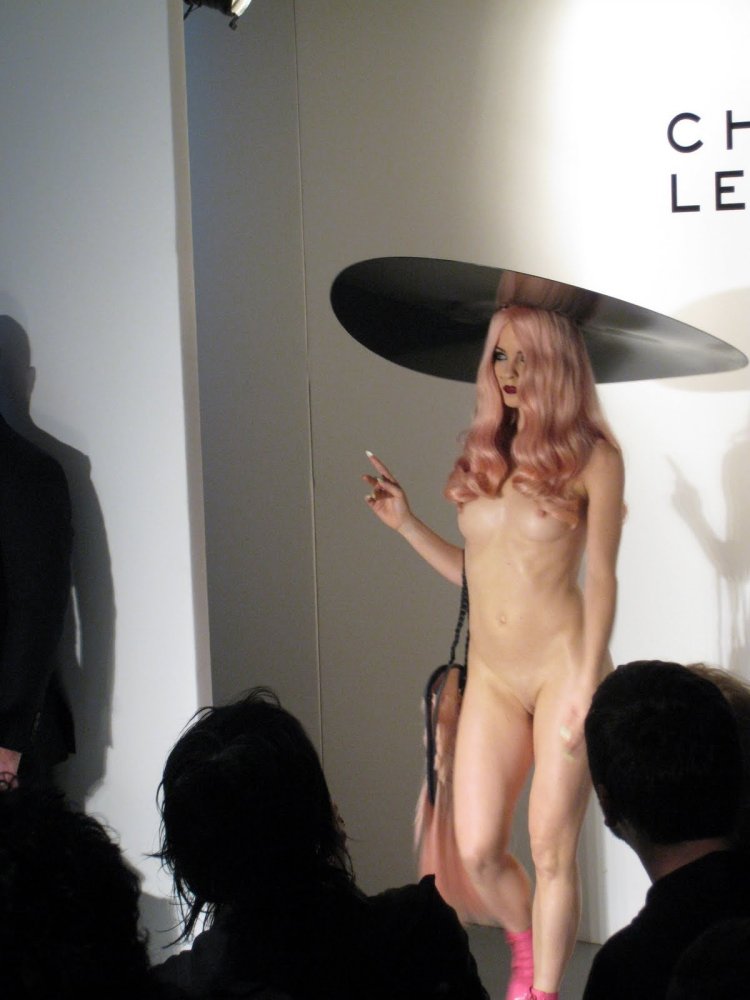 Naked celebrities of the podium