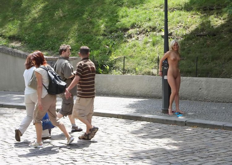 Exposure of men in public places