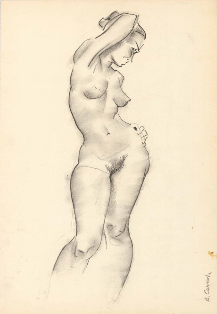 Erotic drawings with a pencil
