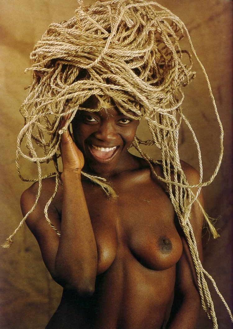 Naked black women