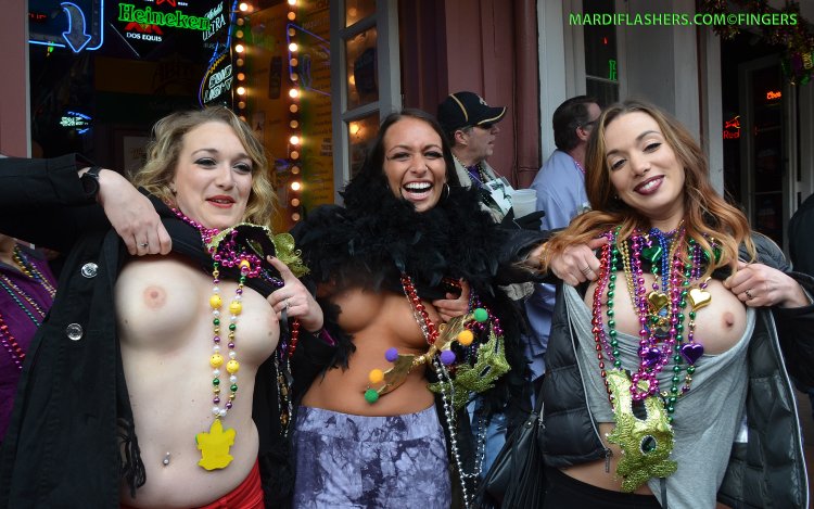 New Orleans Tits for Beads