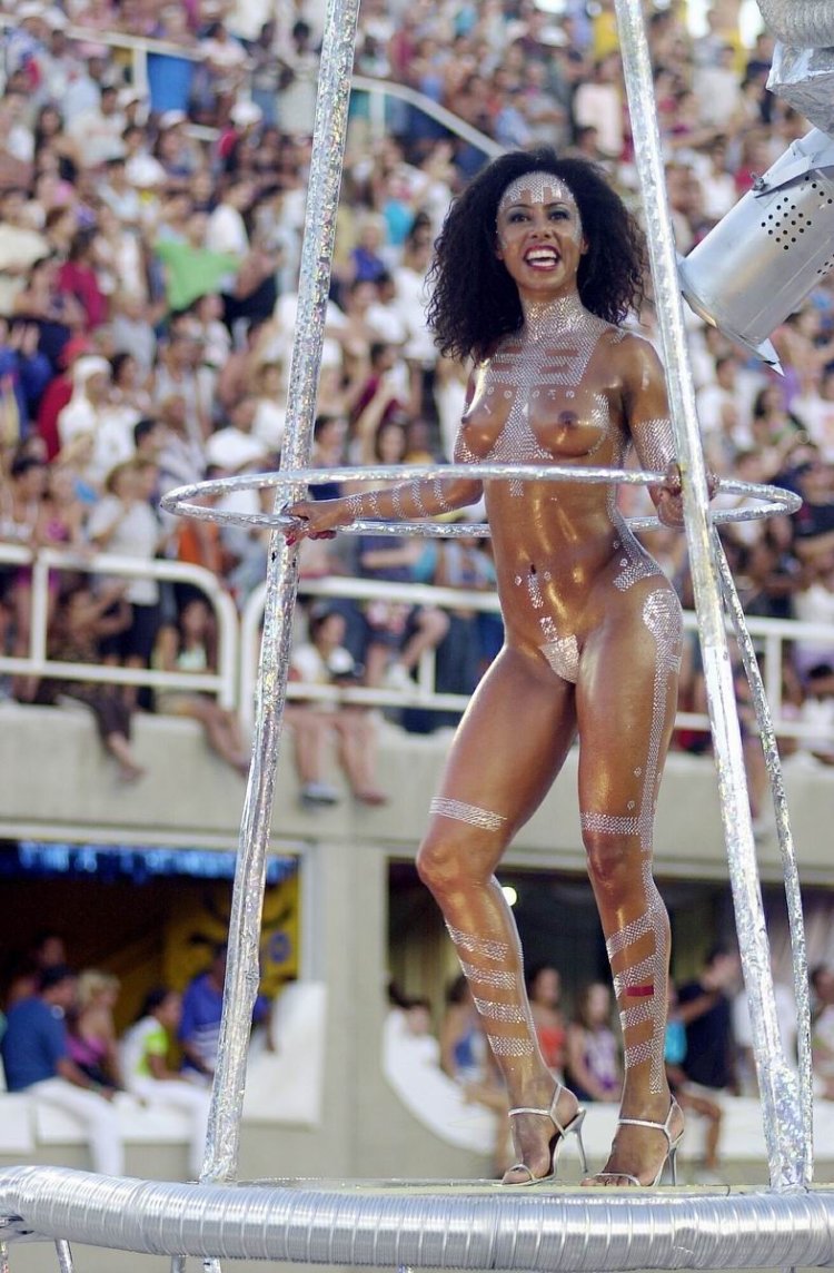 Carnival in rio de janeiro tits
