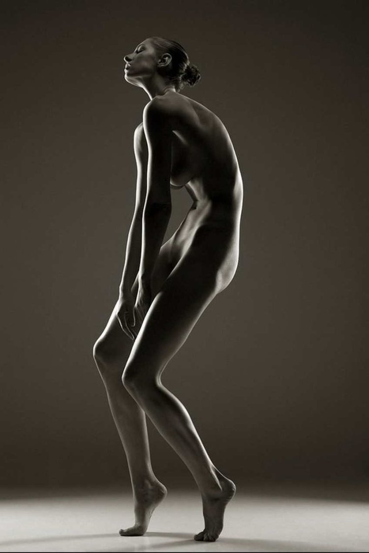 Perfect female body nude