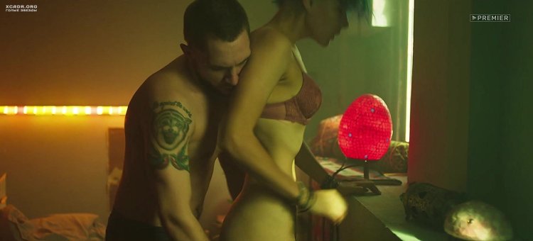 Polina Sitnova naked in soap