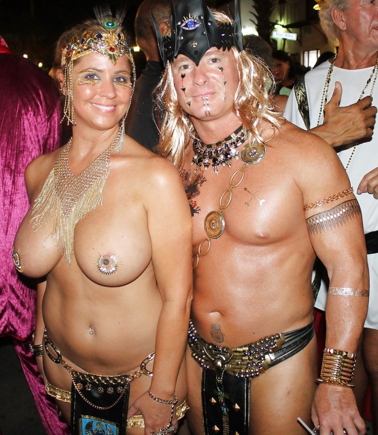 Erotic underwear at Fantasy Fest