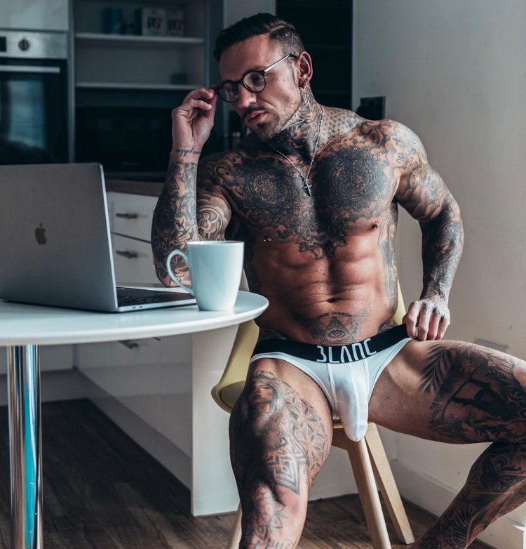 Johnny Sins in the fitting room