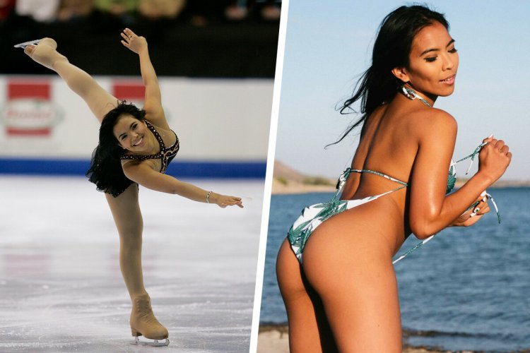 The skater Elizaveta Tuktamysheva