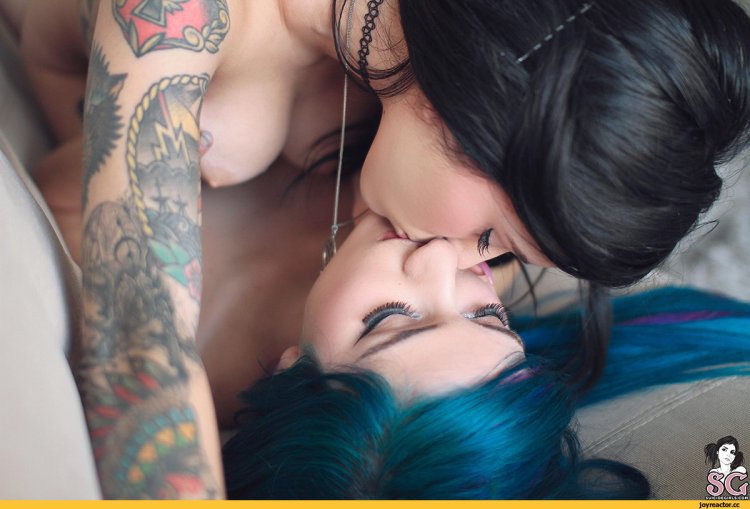 Two lesbian girls Suicide Girls