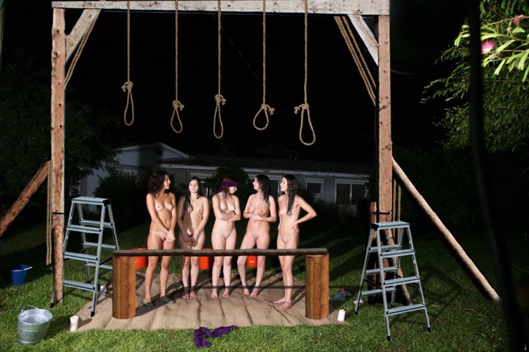Erotic group hanging 3D