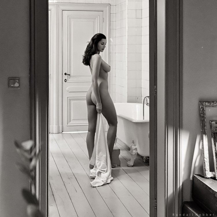 Beautiful brunettes model nude