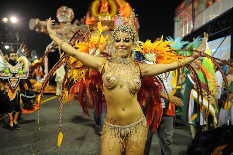Carnival in Rio de Janeiro Nude