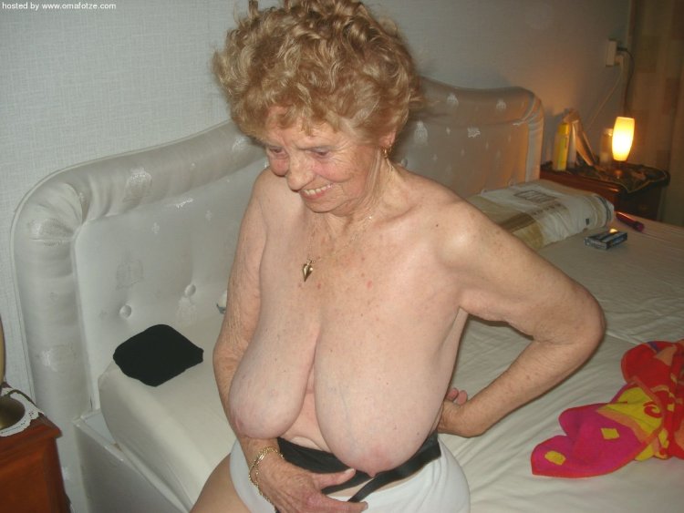 Naked boobs of old grandmothers