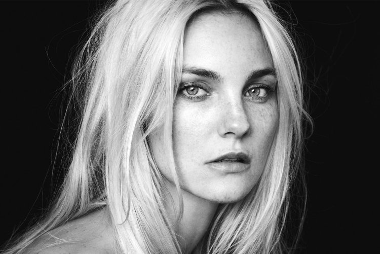 Lily Donaldson in a swimsuit