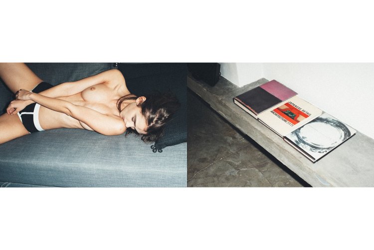 Beautiful butt on all fours nude