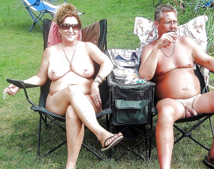 Mature old nudists