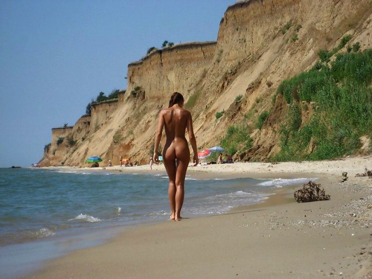 Girls from a nudist beach