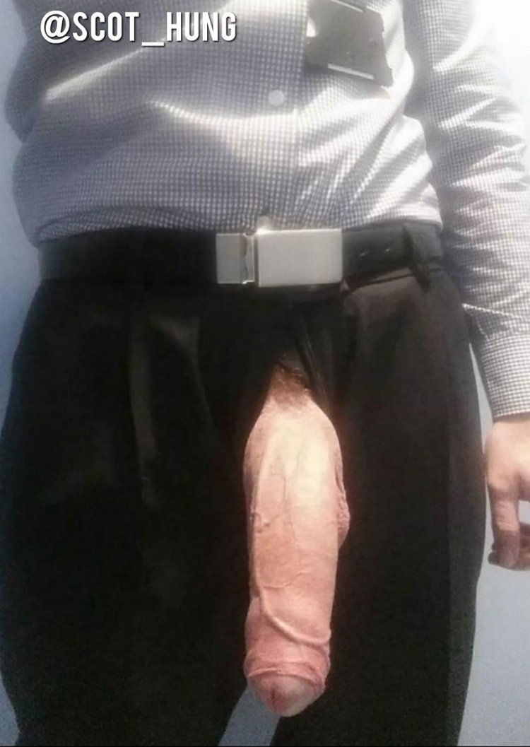 A huge sinewy member