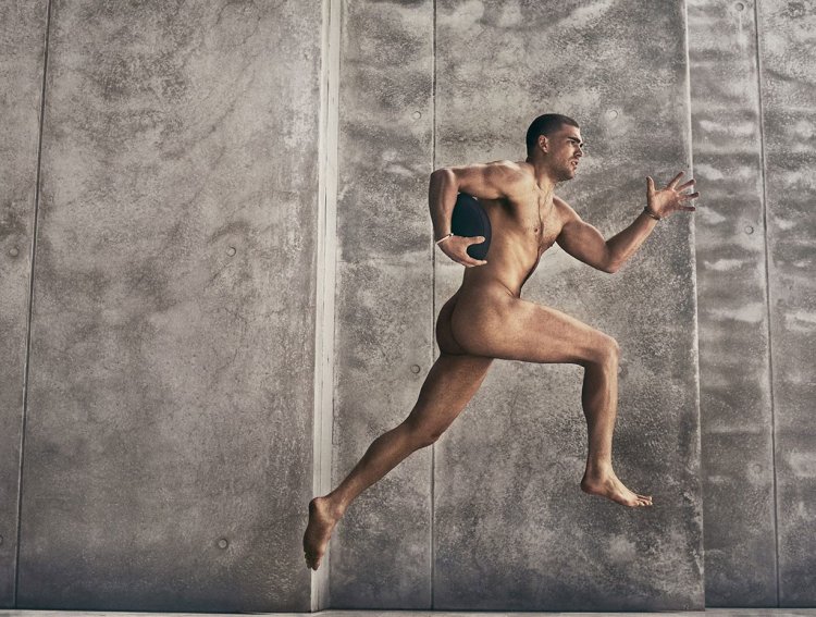 Naked photo session of athletes ESPN Kirei Ennis