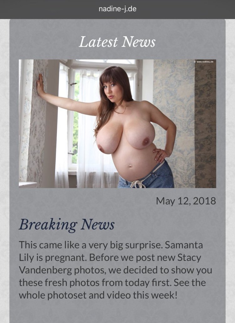 Samanta lily naked pregnant