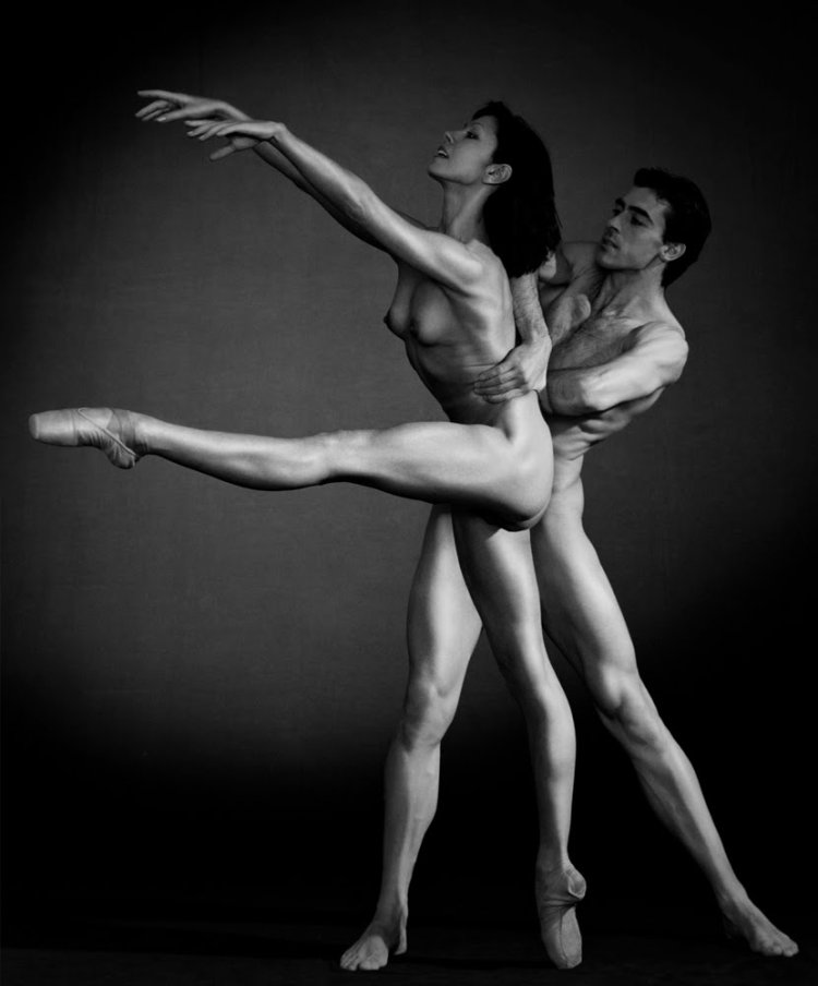 Erotic dancing in ballet