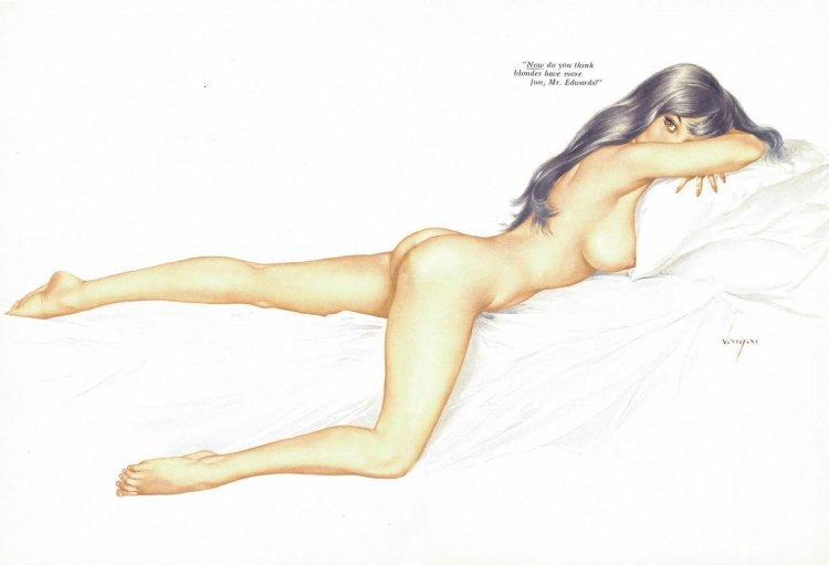 Alberto Vargas's paintings mafia 3 naked