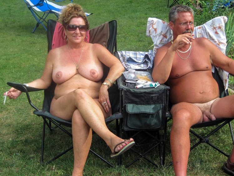 Mature old nudists