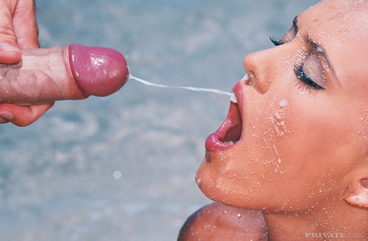 Beautiful and powerful cumshots