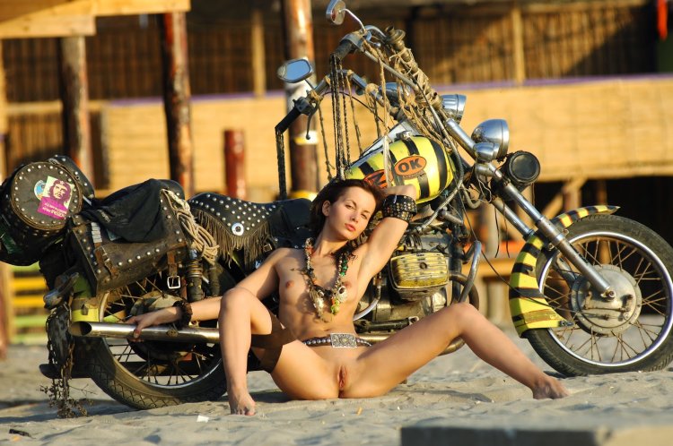 Girl biker bdsm ero